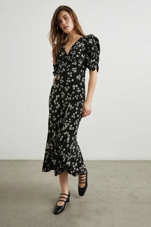Rails Dresses and Rompers Women ZARIAH DRESS Noir Floral