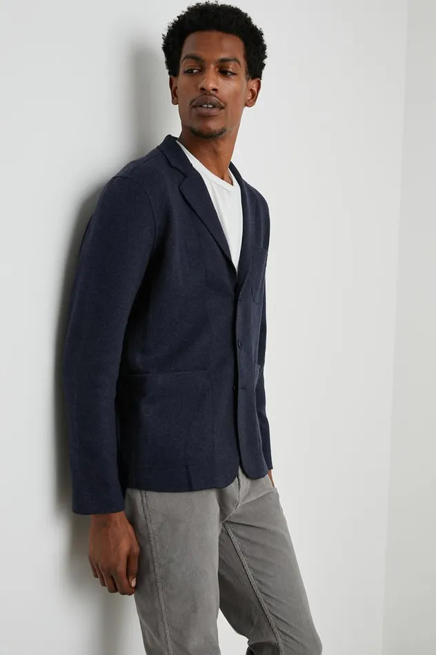 Rails Jackets and Coats Men DWIGHT BLAZER Navy