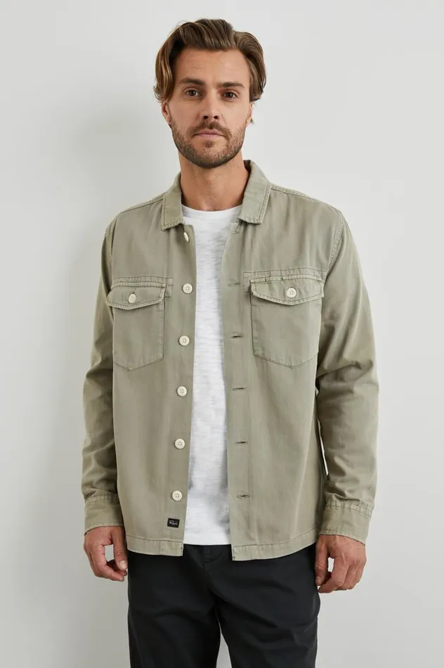 Rails Jackets and Coats Men KEROUAC SHIRT JACKET Natural