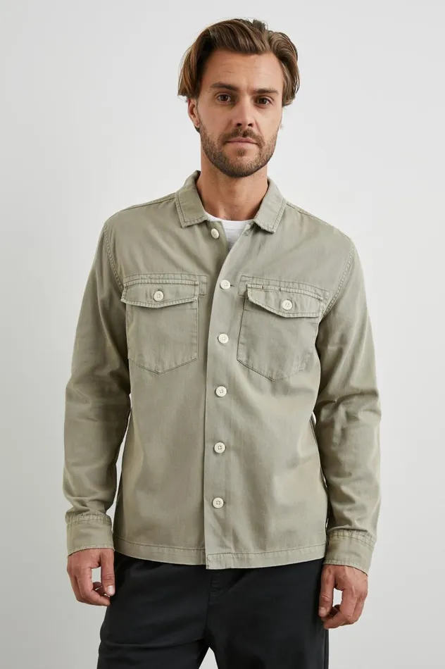 Rails Jackets and Coats Men KEROUAC SHIRT JACKET Natural