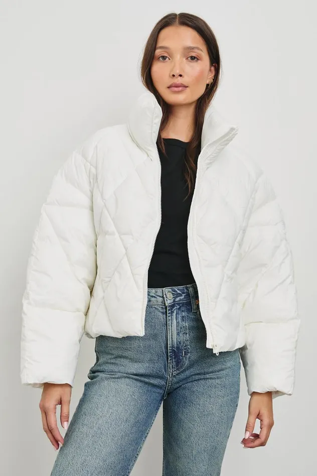 Rails Jackets and Coats Women SUMMIT JACKET Ivory