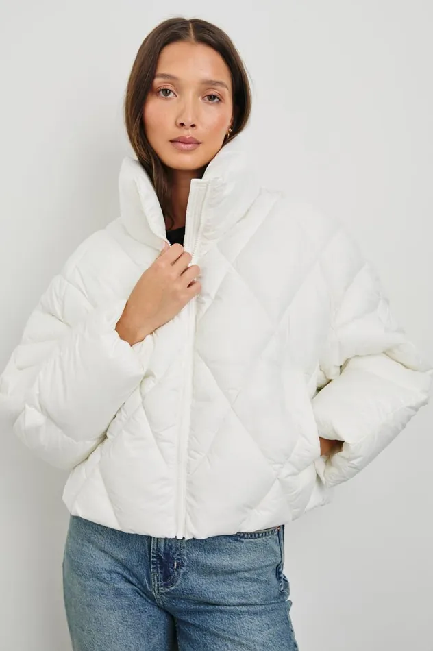 Rails Jackets and Coats Women SUMMIT JACKET Ivory