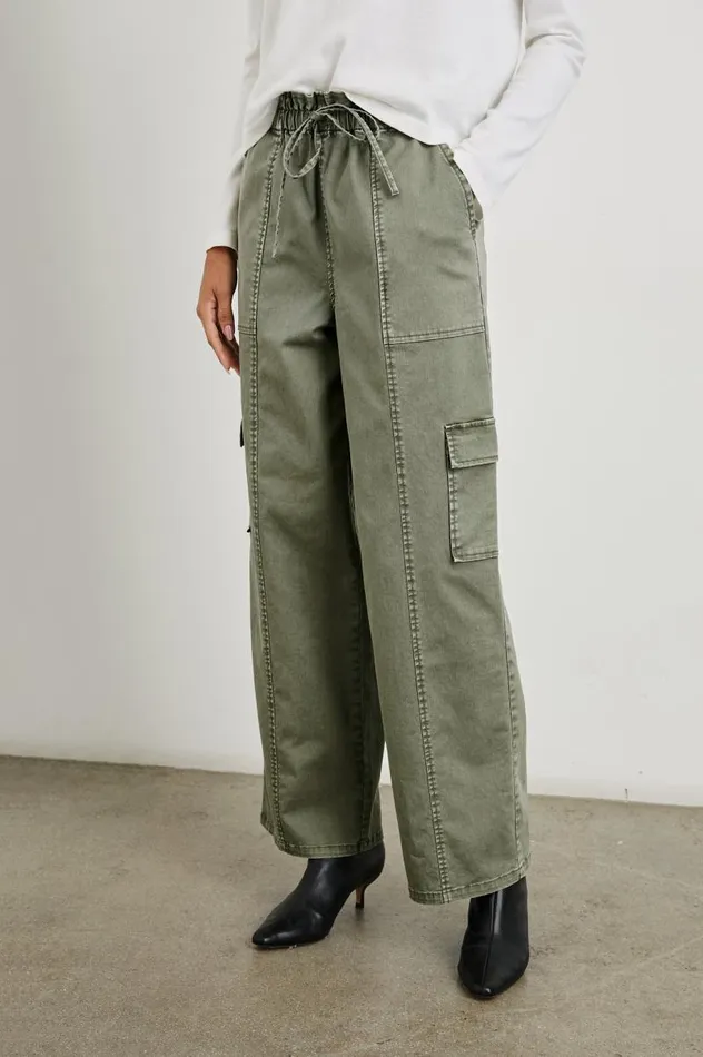 Rails Pants and Shorts Women BODIE PANT Dark Olive