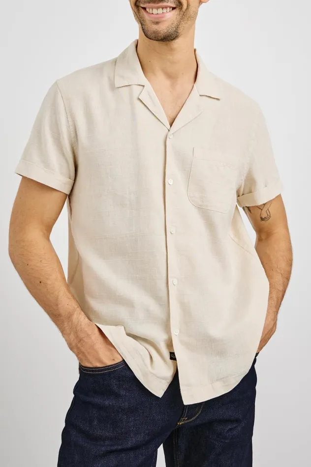 Rails Shirts Men DAVIS SHIRT Nougat