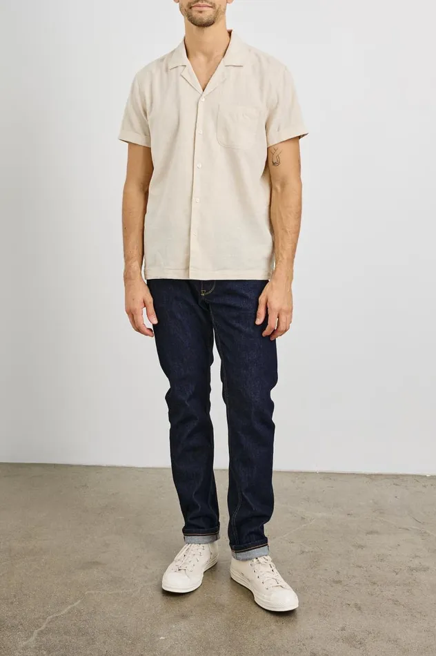 Rails Shirts Men DAVIS SHIRT Nougat