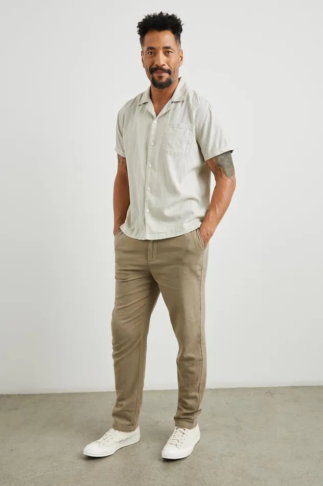Rails Shirts Men WAIMEA SHIRT Matrix Birch Moss