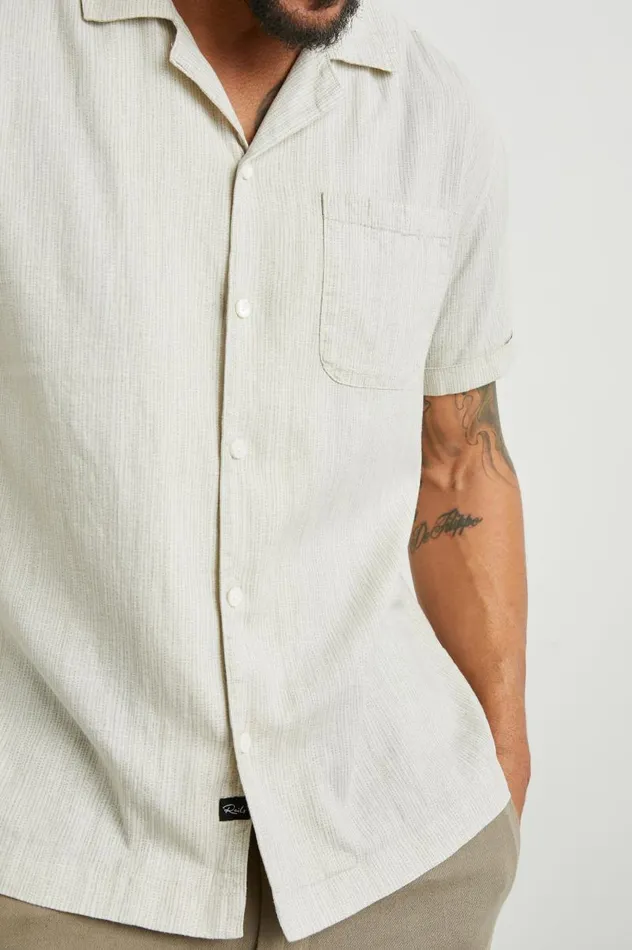 Rails Shirts Men WAIMEA SHIRT Matrix Birch Moss