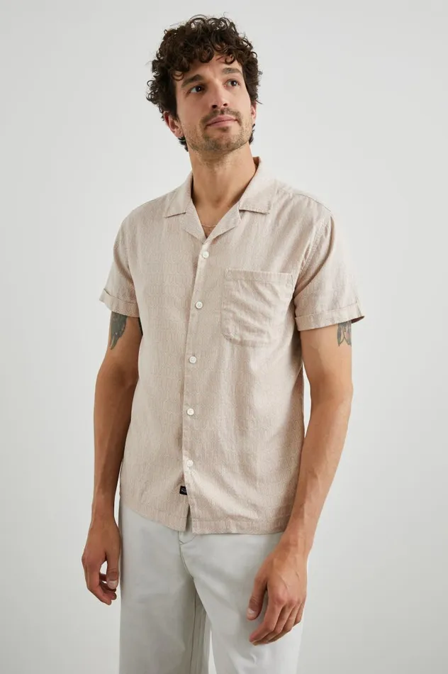 Rails Shirts Men WAIMEA SHIRT Wishbone Mauve