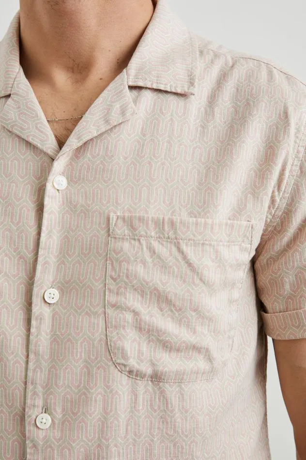 Rails Shirts Men WAIMEA SHIRT Wishbone Mauve