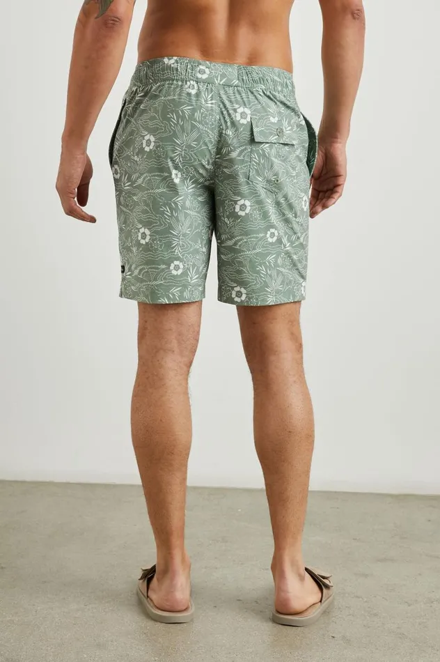 Rails Shorts and Swim Men KIAN SWIM SHORT Japanese Stencil Fatigue