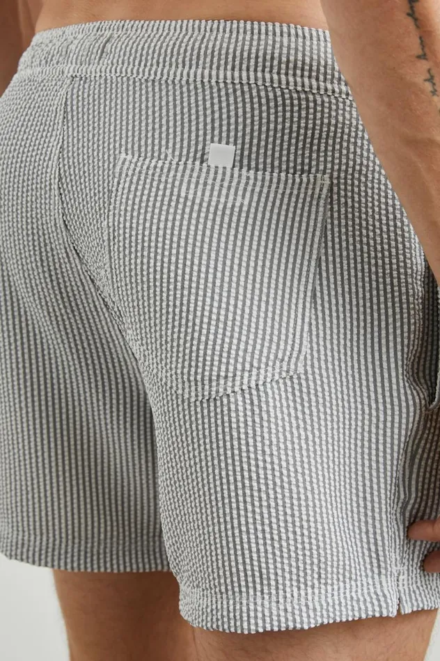 Rails Shorts and Swim Men LA BREA SWIM SHORT Faded Seersucker
