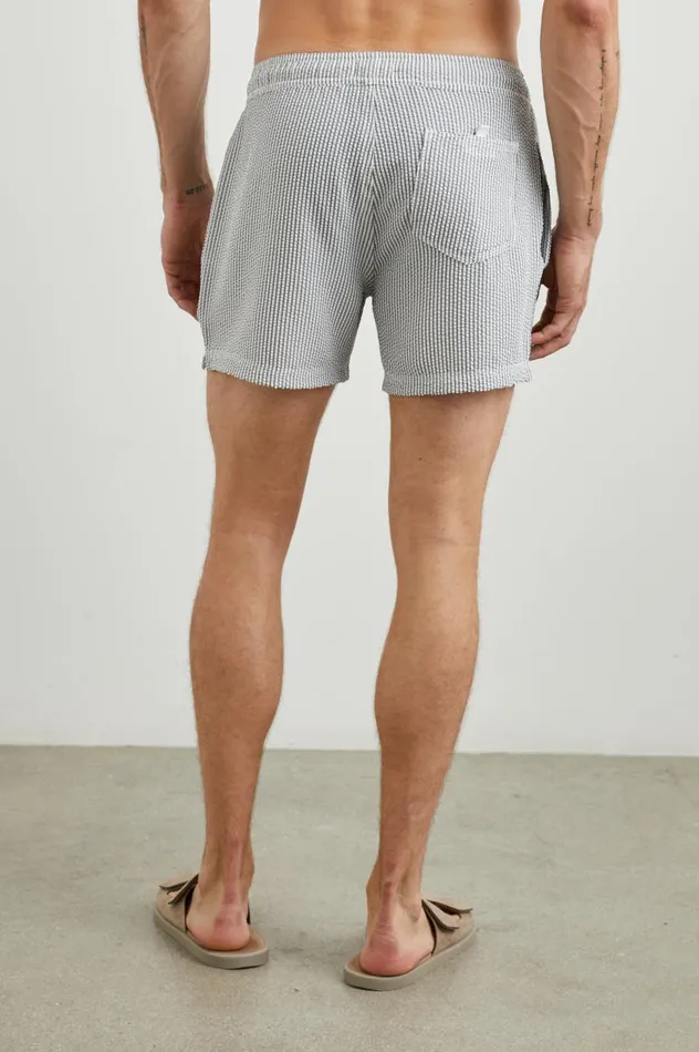 Rails Shorts and Swim Men LA BREA SWIM SHORT Faded Seersucker