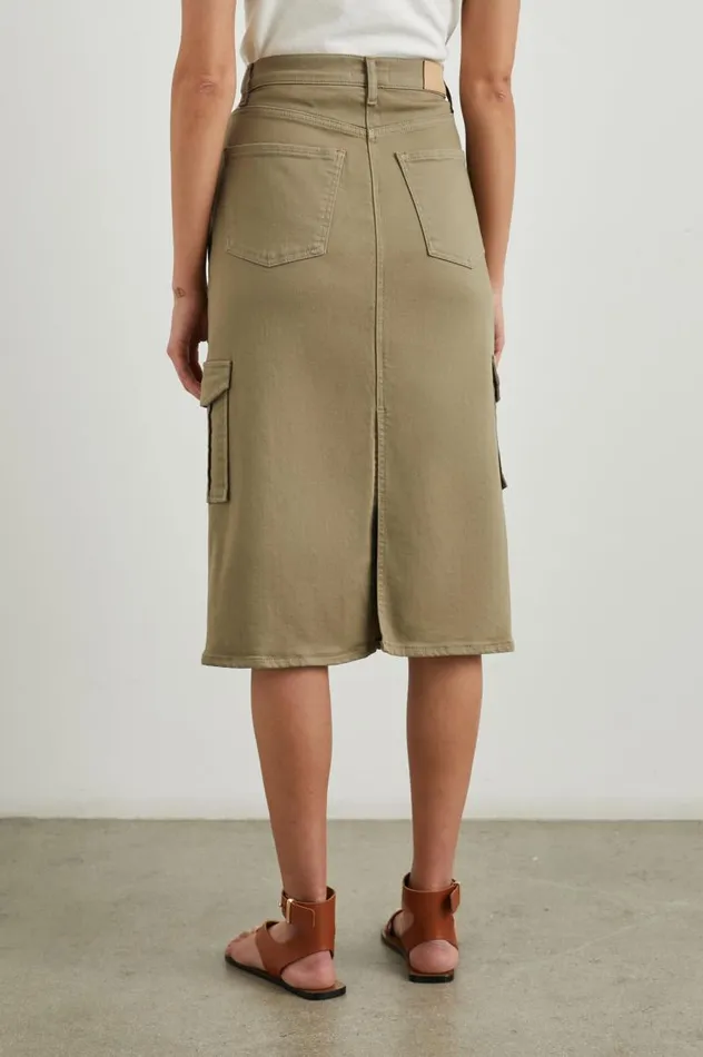 Rails Skirts Women HIGHLAND CARGO SKIRT Washed Olive