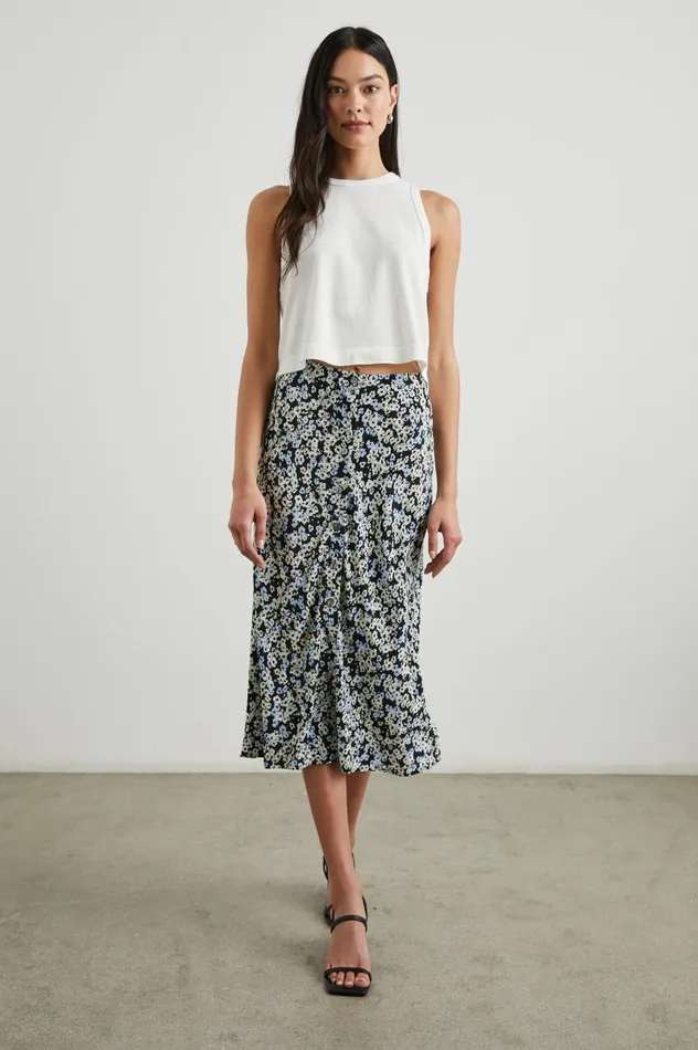 Rails Skirts Women ROSETTA SKIRT Midnight Meadow Floral
