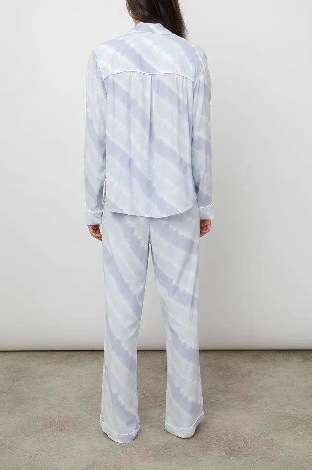 Rails Sleepwear and Lounge Women CLARA PAJAMA SET Cloud Mist Tie Dye