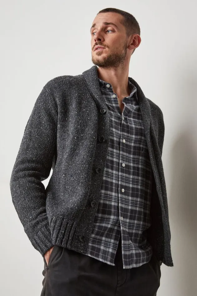 Rails Sweaters Men CORDEN CARDIGAN Constellation