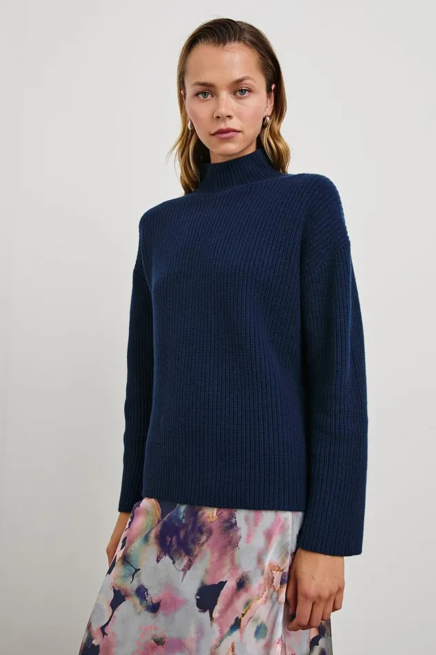 Rails Sweaters Women SANNA SWEATER Dark Slate
