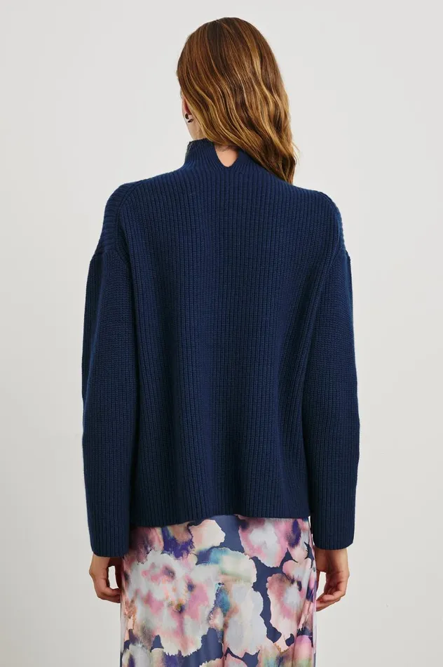 Rails Sweaters Women SANNA SWEATER Dark Slate