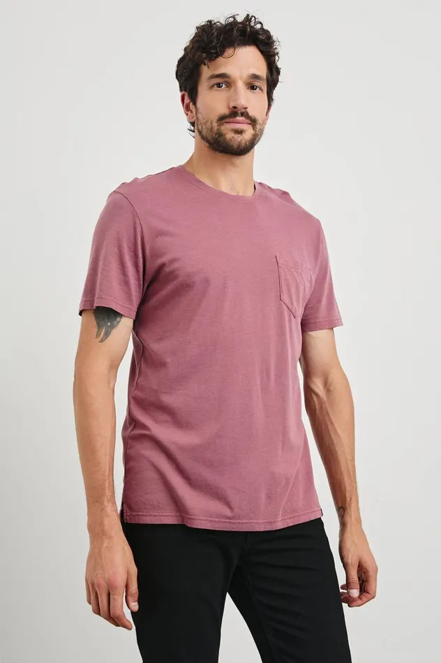 Rails TShirts and Thermals Men JOHNNY TSHIRT Cranberry