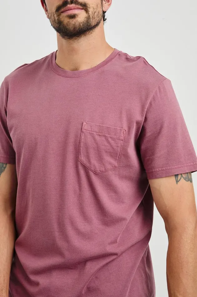 Rails TShirts and Thermals Men JOHNNY TSHIRT Cranberry