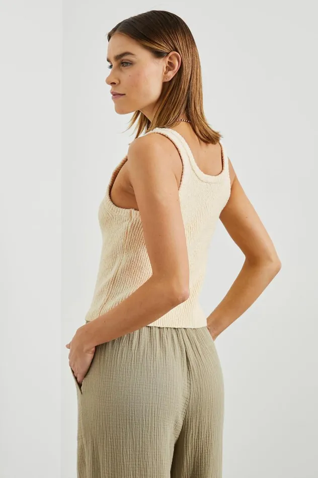 Rails Tops Women ALBIE TANK Ivory