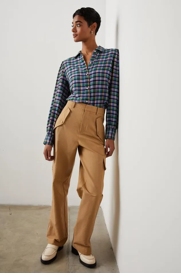 Rails Tops Women ANGELICA SHIRT Iris Peach