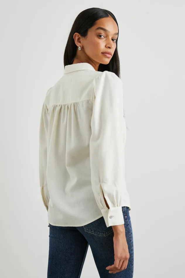 Rails Tops Women ANGELICA SHIRT Winter White