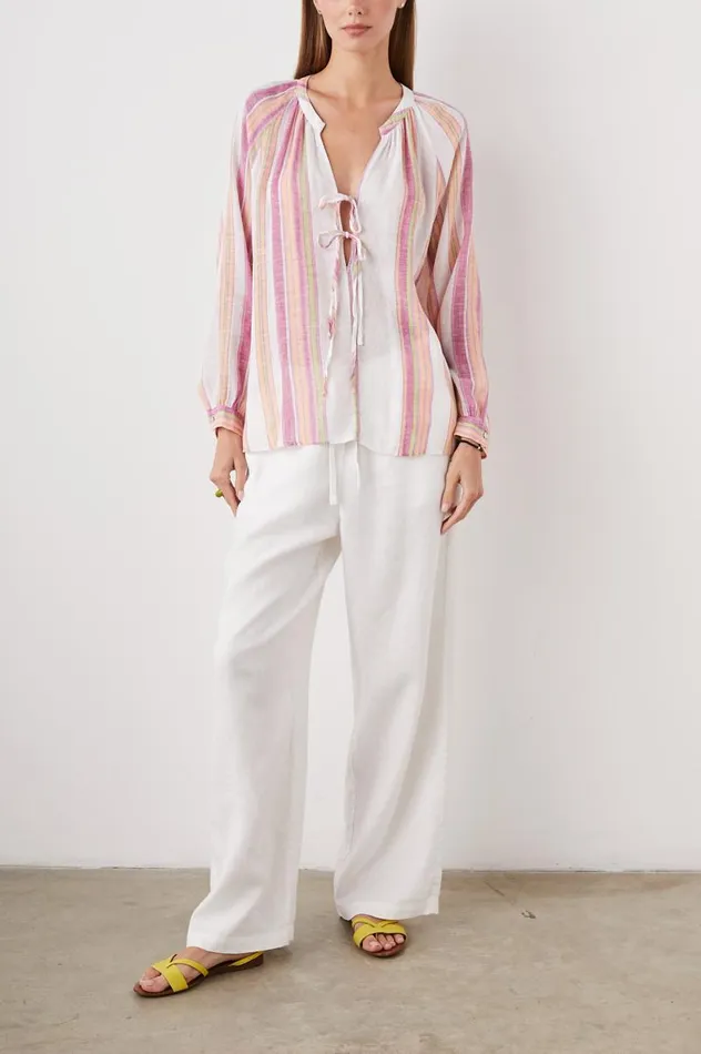 Rails Tops Women BRIELLE TOP Hibiscus Stripe