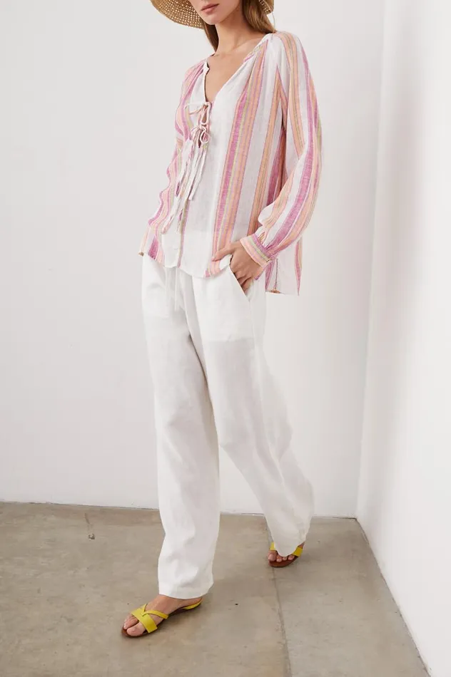 Rails Tops Women BRIELLE TOP Hibiscus Stripe