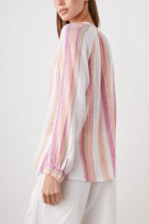 Rails Tops Women BRIELLE TOP Hibiscus Stripe