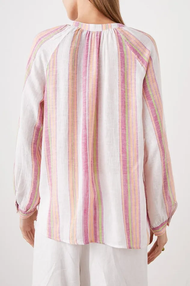 Rails Tops Women BRIELLE TOP Hibiscus Stripe