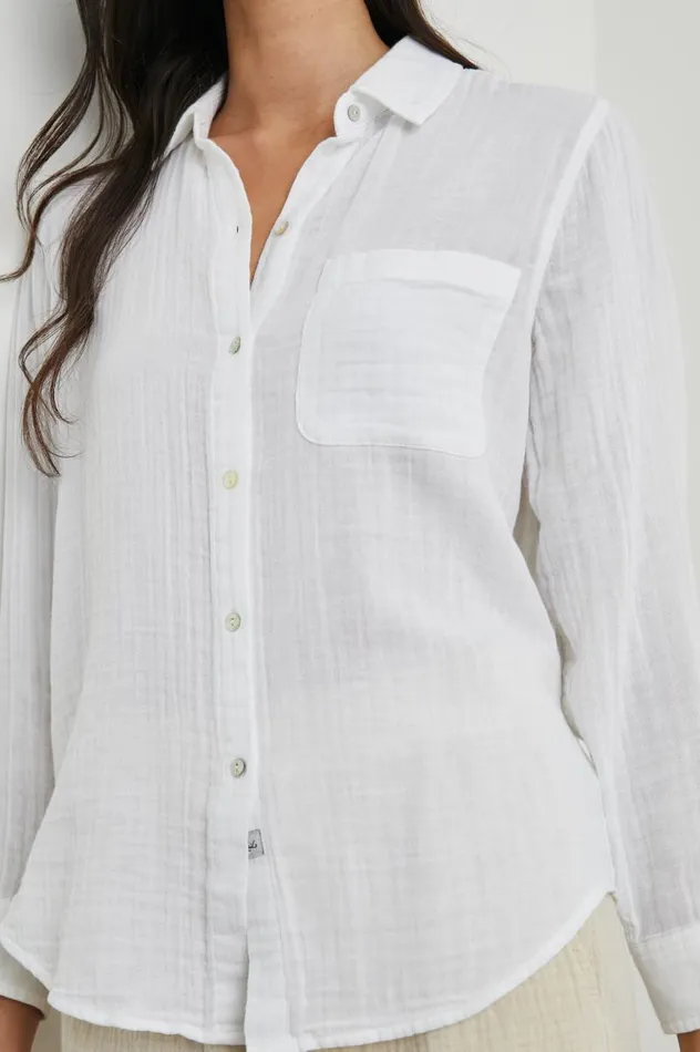Rails Tops Women ELLIS SHIRT White