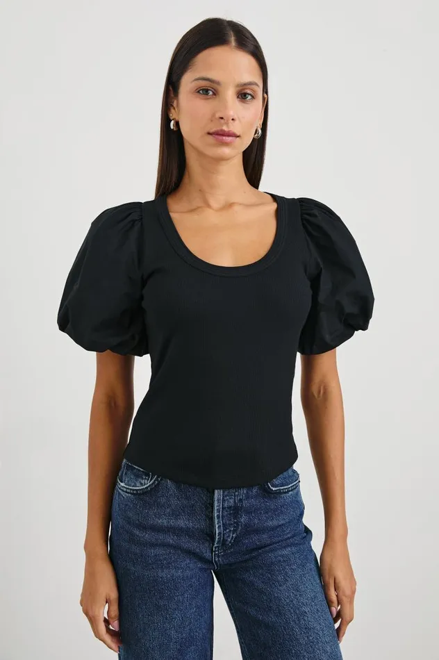 Rails Tops Women HALLIE TOP Black