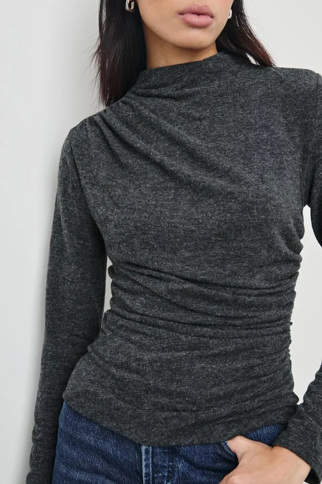 Rails Tops Women JOELLE TOP Charcoal
