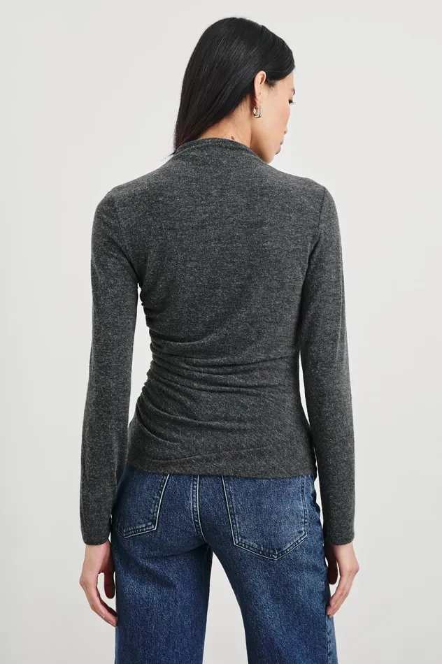 Rails Tops Women JOELLE TOP Charcoal