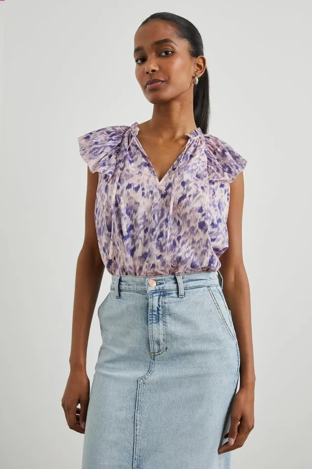 Rails Tops Women KARYSA TOP Pink Ikat