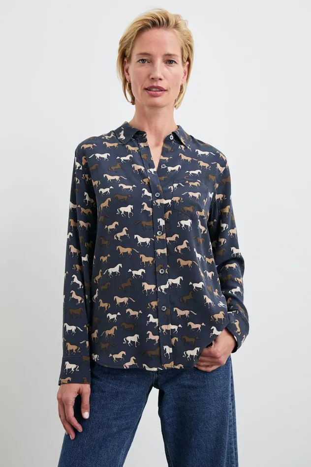 Rails Tops Women KATE SHIRT Horses