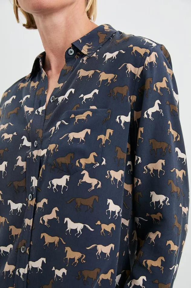 Rails Tops Women KATE SHIRT Horses