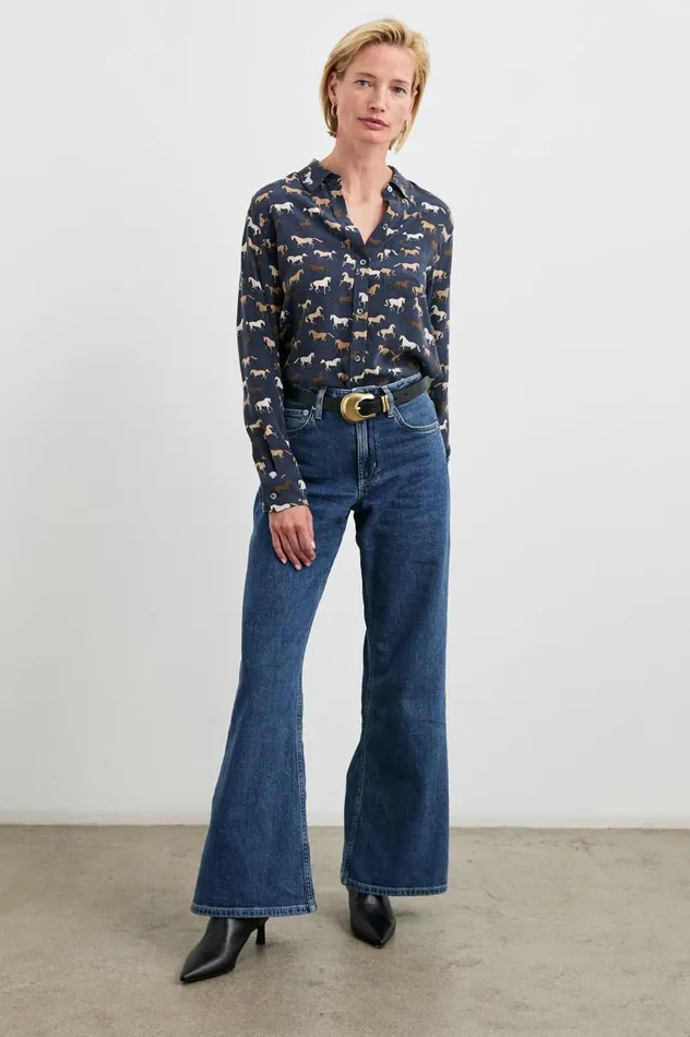 Rails Tops Women KATE SHIRT Horses