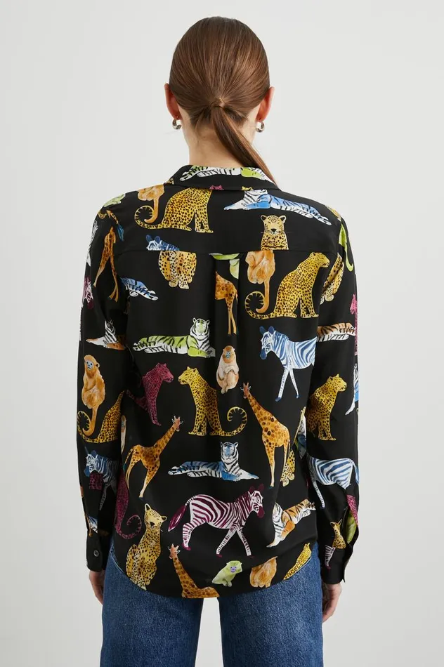 Rails Tops Women KATE SHIRT Illustrated Animals