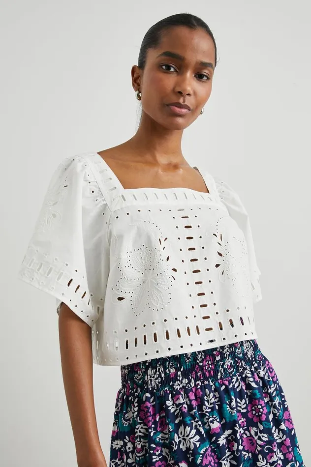 Rails Tops Women LAINE TOP White