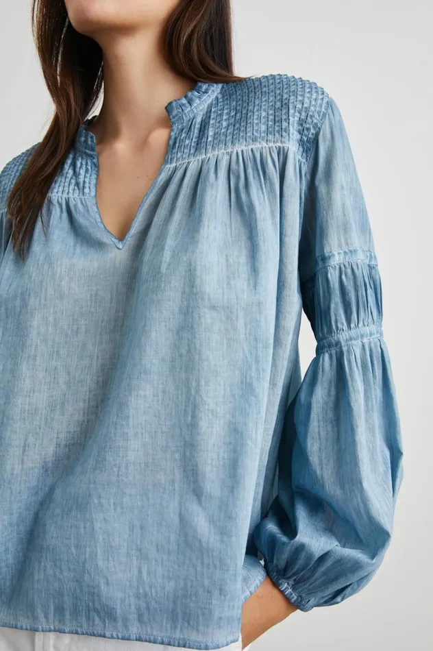 Rails Tops Women MARLI TOP Faded Blue