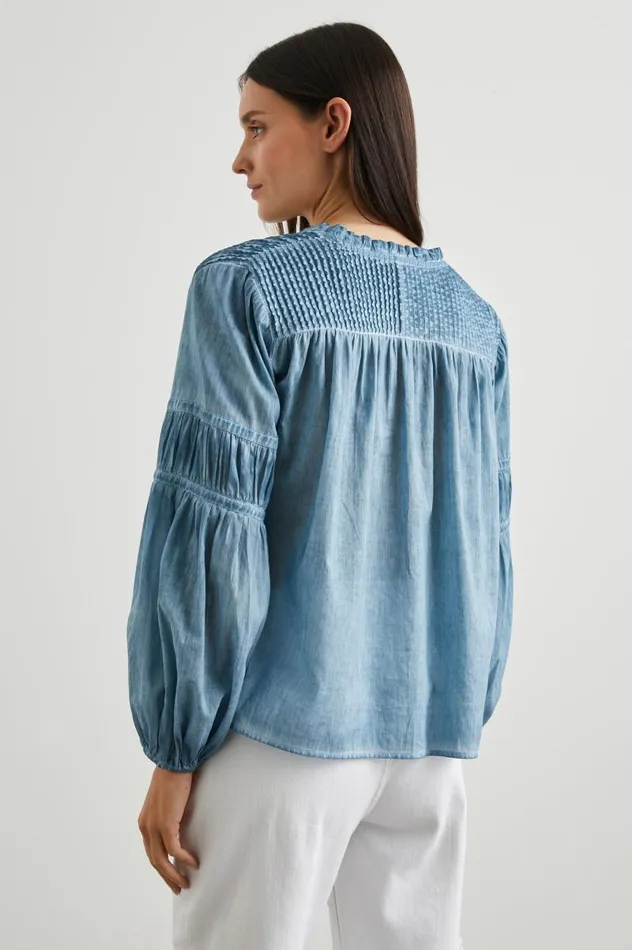 Rails Tops Women MARLI TOP Faded Blue