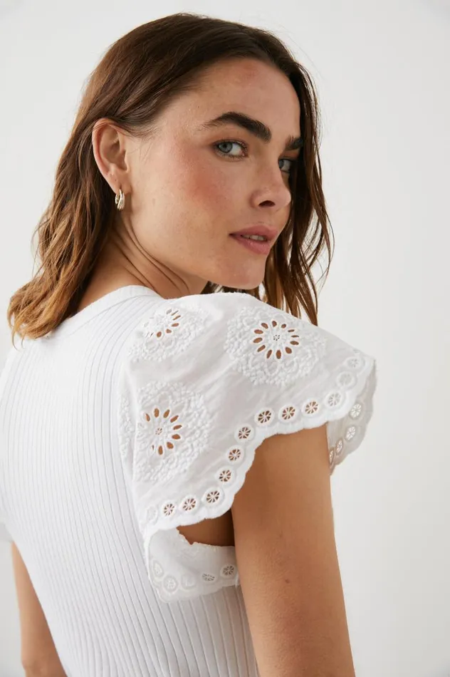 Rails Tops Women REZA TOP White