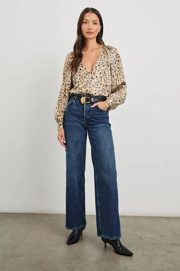 Rails Tops Women SANDRA TOP Champagne Leopard