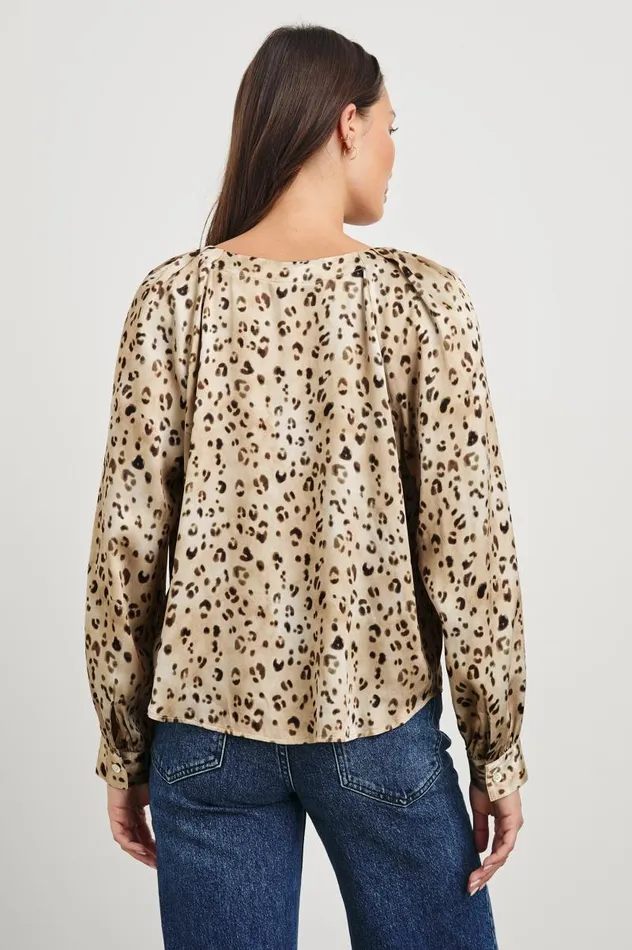 Rails Tops Women SANDRA TOP Champagne Leopard