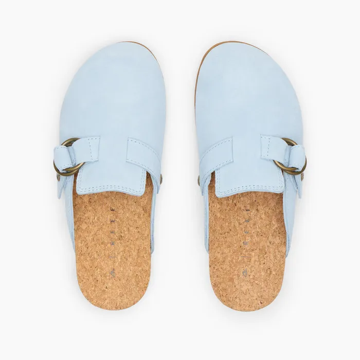Reef Clogs Women Vista Serenity Dusty Blue Suede Reef Clogs Women Vista Serenity Dusty Blue Suede