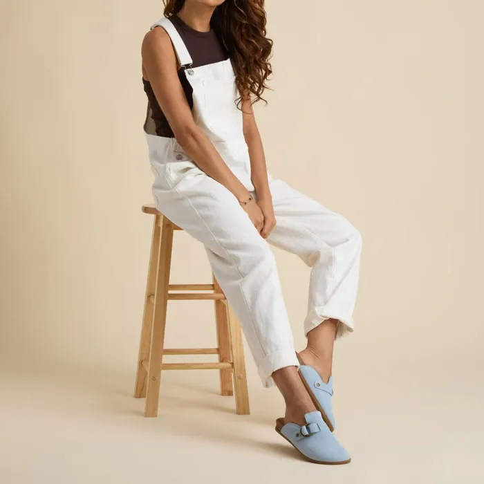 Reef Clogs Women Vista Serenity Dusty Blue Suede Reef Clogs Women Vista Serenity Dusty Blue Suede