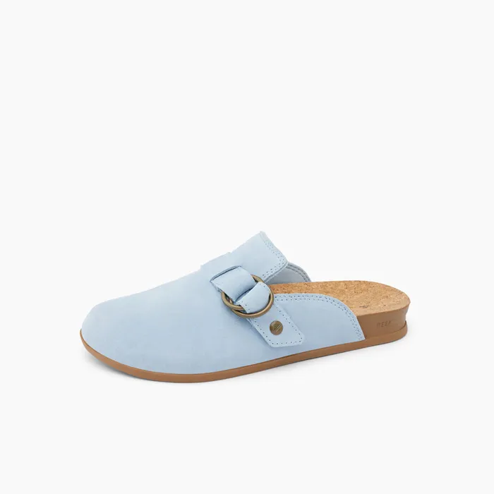 Reef Clogs Women Vista Serenity Dusty Blue Suede Reef Clogs Women Vista Serenity Dusty Blue Suede