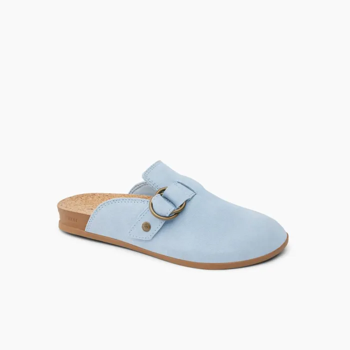 Reef Clogs Women Vista Serenity Dusty Blue Suede Reef Clogs Women Vista Serenity Dusty Blue Suede